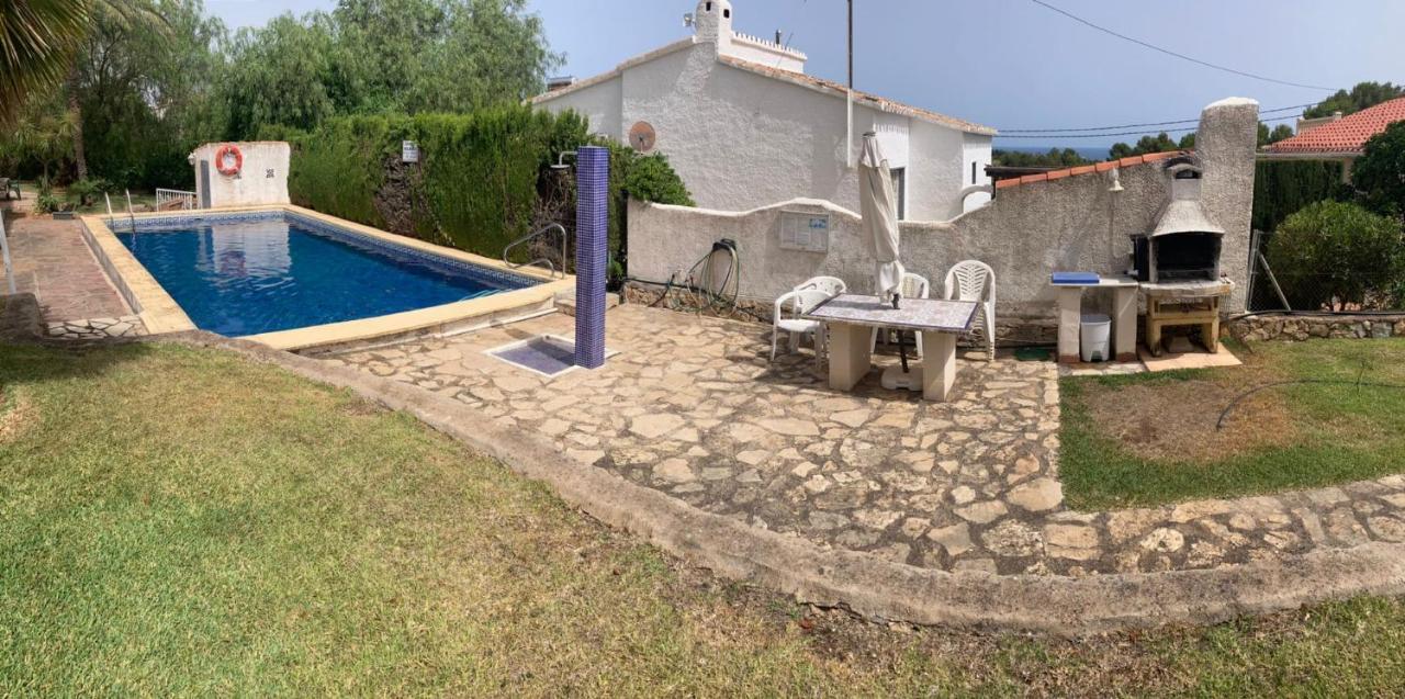Ferienwohnung Apartamento Familiar Con Piscina Dénia Exterior foto